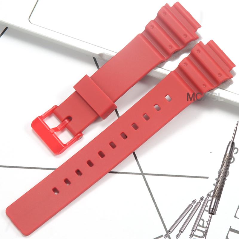 Аксессуары для часов, подходящие для Casio MRW200H MRW-200H-1B/1E/2B2, мужские водонепроницаемые часы, ремешок, сменный ремешок из смолы