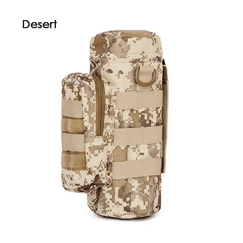 Сумка для бутылок с водой для занятий спортом на открытом воздухе, камуфляжный держатель для бутылок с водой с системой Molle, тактический держатель для чайника.