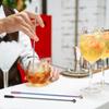 Coffee Stick Stainless Steel Swizzle Stick Reble Metal Stir Sticks Cocktail Coffee Drink Stirrer Spoon Beverage Cocktail Stirrers Stir with Small