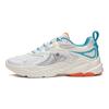 Li-Ning Кроссовки Meteor Non-Slip Shock Absorbing Durable Low-Top для бега у мужчин, кроссовки Off-White Sea-Blue ARXT009-2