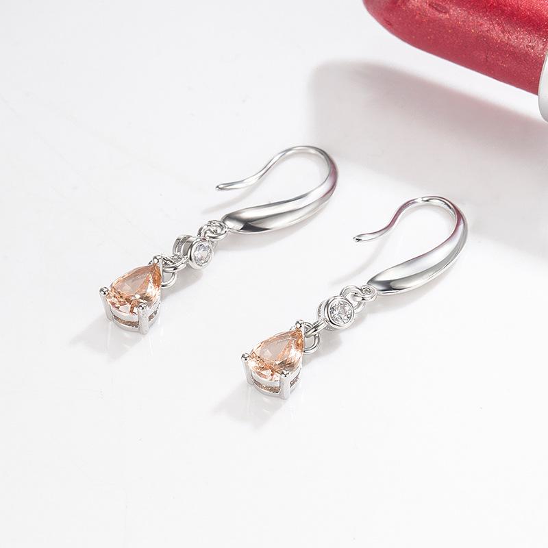 Серьги-капли Lindon из медного сплава с цирконом, серьги-капли для женщин, подарки на свадьбу