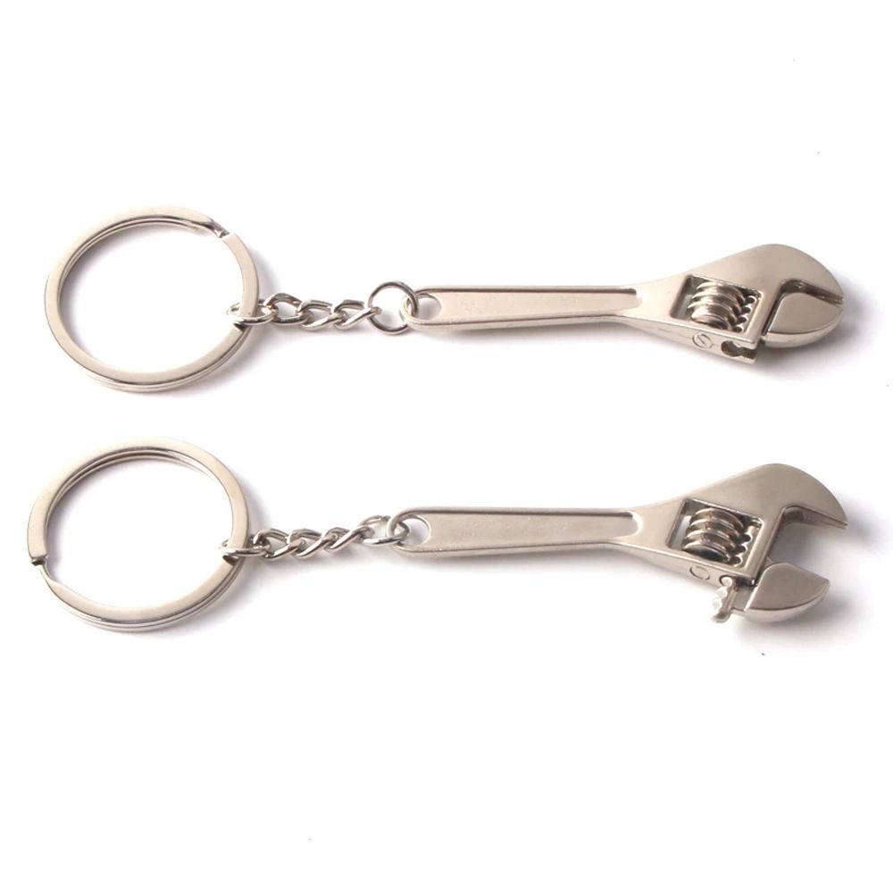 Gift Key Holder Mini Tools Car Key Ring Simulation Spanner Wrench Keychain Spanner Key Chain