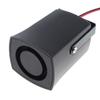 Black 105dB Car Reversing Horn DC 12V - 24V Back Up Reversing Sound Siren Alarm Horn Speaker for Motorcycle Auto