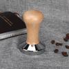 Wood Handle Coffee Tamper Stainless Steel Espresso Coffee Powder Press Hammer Coffee Accessories