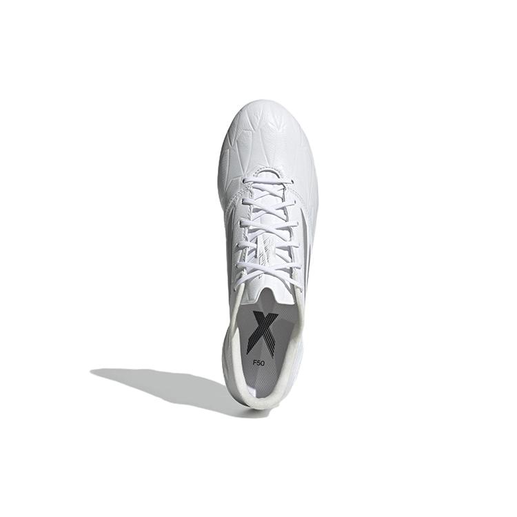 adidas Adizero F50 4 Кожаные FG 'Белый Серебристый Металлик' GX3911