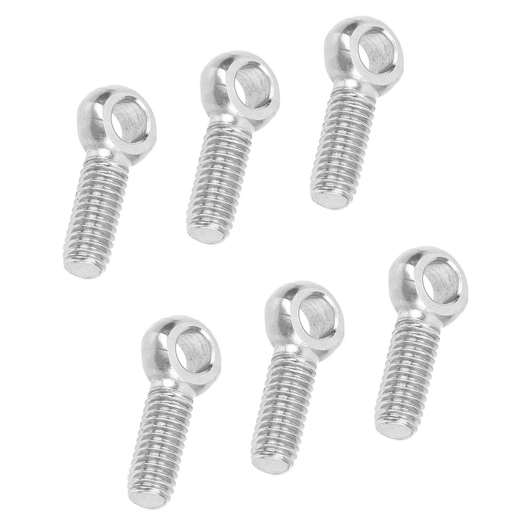 20Pcs Lifting Eye Bolt 304 Stainless Steel AntiCorrosion Heavy Duty Machinery Shoulder M6