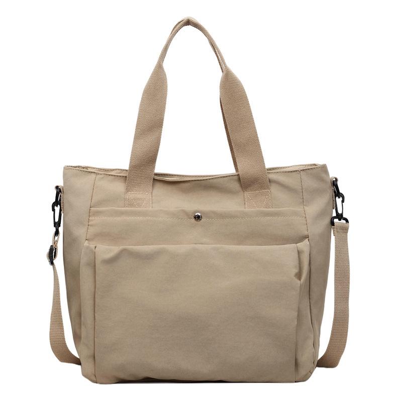 Spring 2026: Trendy Large-Capacity Lightweight Shoulder Bag - Simple, Stylish, Casual Handbag