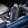 Портативный автомобильный воздушный насос Портативный подключаемый автомобильный воздушный насос для шин Компактный насос для шин с манометром для мячей, шин, надувных изделий для автомобилей