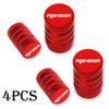 MLSQ8 car Wheel Tire Valve Caps Tyre Stem Covers Airdust Waterproof For Ford Ranger Accessories 4pcs Auto Badges