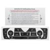 Decal Auto Car Button Sticker AC Climate Control Replacement Repair Kit