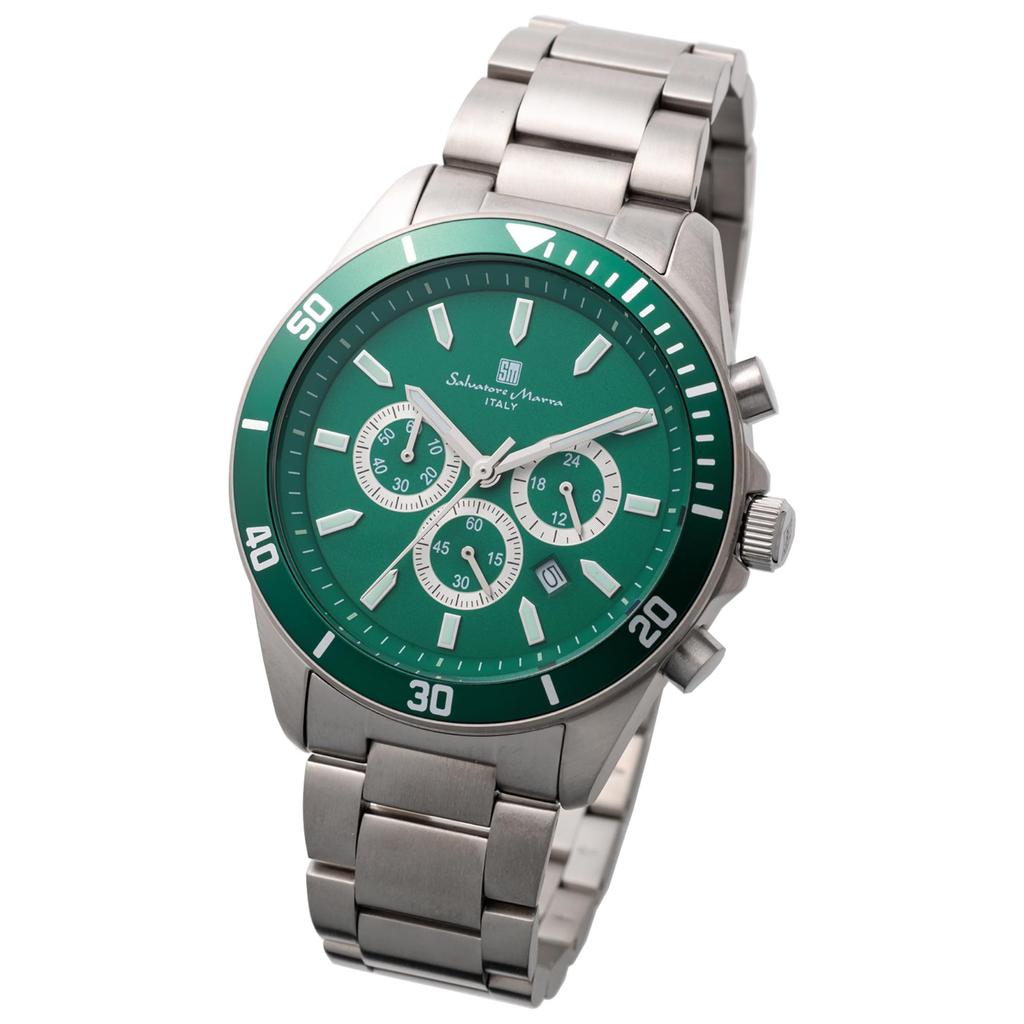 Watch Titanium Stylish Business Waterproof Lightweight Analog Watch Cloth Included GYGR [Salvatore Marra] Men's Men's [Product]