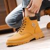 Men's Shoes New High-top Martin Boots Men's Versatile Thick-soled Non-slip Tooling Boots Short Boots Trendy Shoes