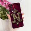For Honor 70 Pro Plus Case Honor 70 Lite Cute Crown Letters Cover Soft Silicone Case For Honor 70 Pro Honor70 Pro+ Fundas Bumper