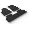 Tapis De Caoutchouc - Gledring - Tesla Model 3 - 5 Pièces - Noir - Caoutchouc