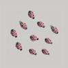 10Pcs Simulated Ladybug Hair Clips Animal Insect Hair Clips Creative Hair Accessories Headwear For Hair Decoration
