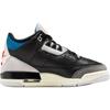 Кроссовки Air Jordan 3 Retro OG GS Rare Air Kids черные чили-красные нейтрально-серые IB8968-004