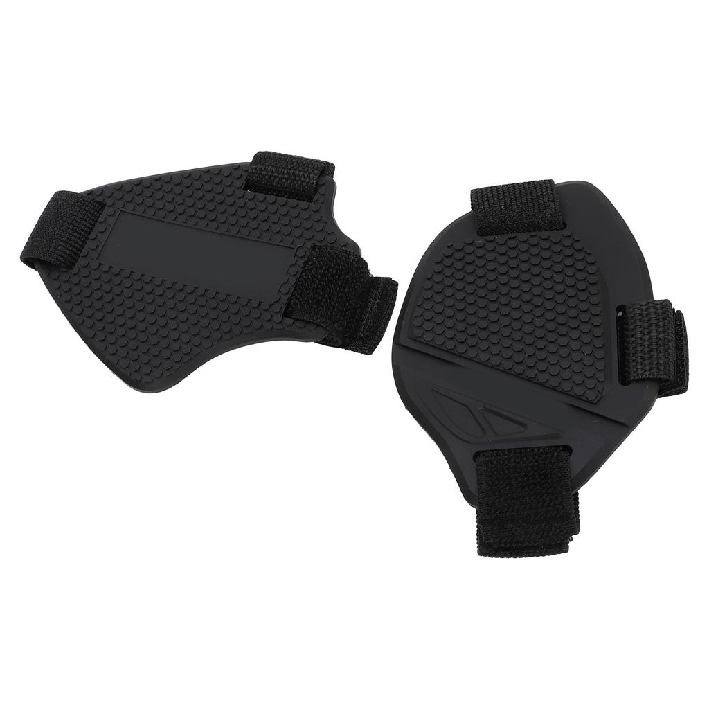 2 шт. Мотоциклетная накладка на обувь для переключения передач ПВХ Противоскользящая Защитная Защита для мотоциклетной обуви для Дорожных гонок