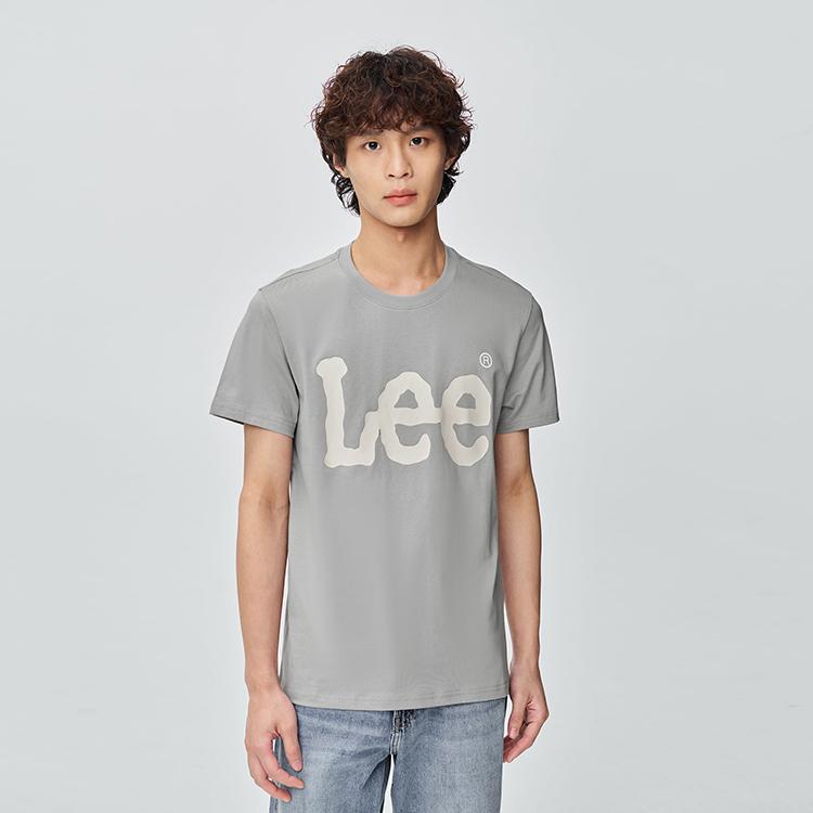 Lee T-Shirts Men's Crew Neck Moderate LMT0111793RX00FA