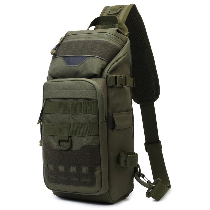 Tactical Fishing Sling Bag Outdoor Sports Cycling Hiking Camping Lightweight Shoulder Chest Pack