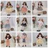 Brown Eyes Girl's Dress Dolls 12 Moveable Joints Doll Girl Toy DIY Toy 30cm Bjd Doll Girl Toys