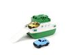 Игрушка Green Toys Паром для ванны с мини-машинкой, 10" x 6.6" x 6.3", FRBGW-1290
