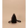Smooth Leather Shoulder Bag Girls Black [Samantha Thavasa]