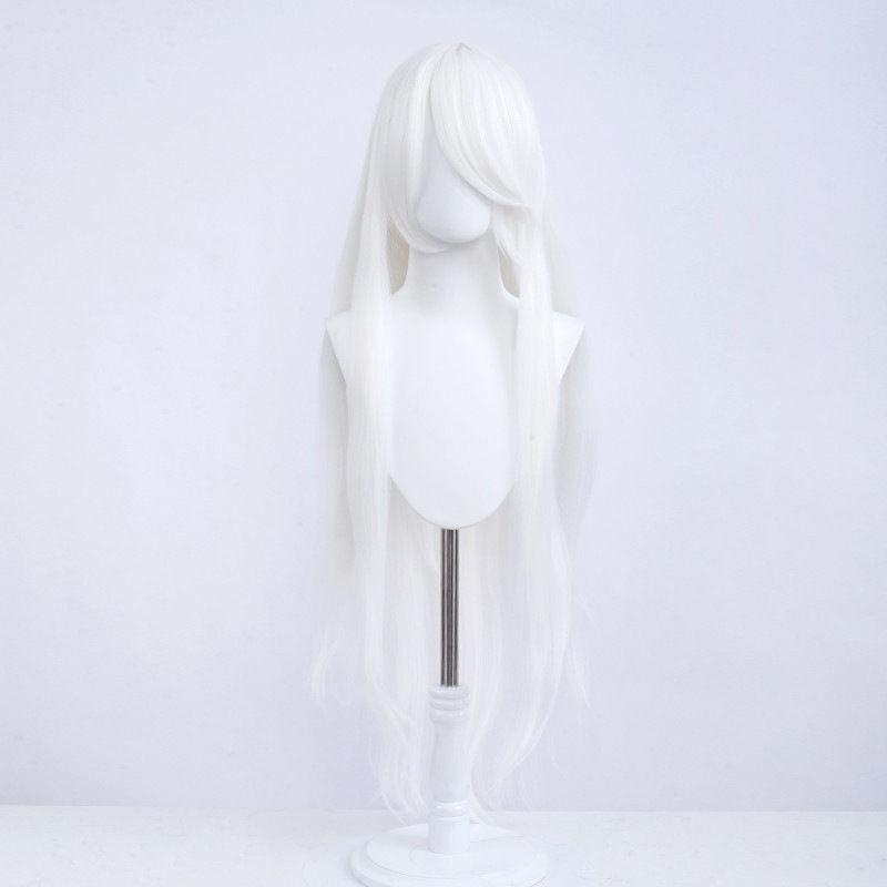 100cm Long Straight Cosplay Wig Anime Compatible Universal Omopinenet Heat Resistant Synthetic Hair Wigs + Wig Cap