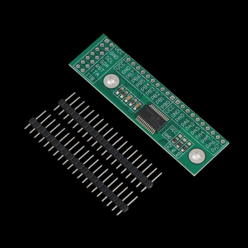 MCP23017-E/SS I2C интерфейс к 16 входов/выходов IIC плата расширения модуля чип MCP23017 3.0V-5.5V для Arduino C51