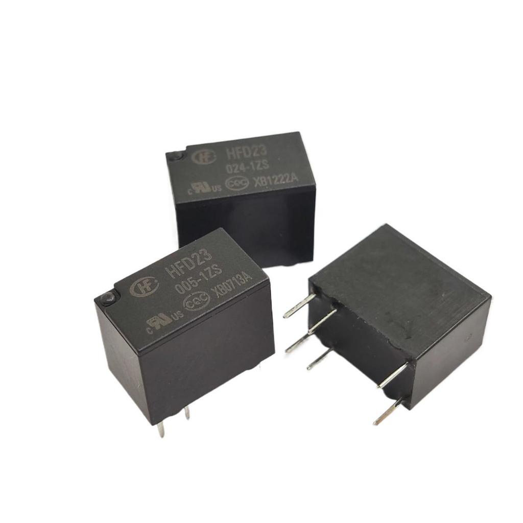 HFD23 Signal Relay 6 Pins: 1 Normally Open, 1 Normally Closed, 1A