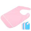 Adult Anti Oil Reusable Rain Proof Bib Apron Eating Bib Dining Aid Protector
