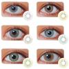 1 Pair Colored Contact Lenses Natural Look Gray Eye Lenses Brown Contacts Blue Lenses Fast Delivery Green Eye Lens