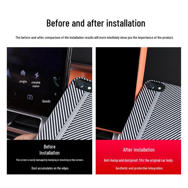 Защитная пленка Equation Leopard Titanium 7 из силикона для центральной консоли и зеркала заднего вида