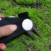 Switchblade Tool Ball Fork Green Fork Golf Pitch Accessories Golf Divot Repair Tool Score Counter