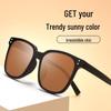 Солнцезащитные очки Bestfen Sunset Blush Square с поляризацией и защитой от УФ-лучей TY05F