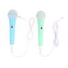3.5Mm Jack Wired Microphone Lightweight Singing Mechine Home Kids Musical Toy Easy Use No Battery Portable Handheld Microphone