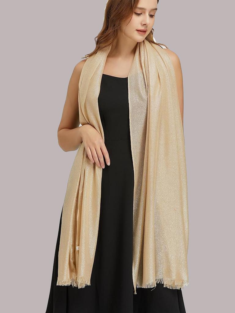 Золотые Блестящие Хиджабы Для Женщин Свадебные Вечеринки Шали Рамадан Мусульманский Шарф Женщины Ислам Тюрбан Бандана Элегантные Женские Вечеринки Шали