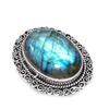 Labradorite Handmade 925 Sterling Silver Jewelry Ring Size 7 c8S96