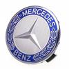 Автомобильная наклейка для Mercedes Benz 75 мм Автостайлинг Центральные колпачки ступиц Замена для Mercedes Benz W211 W203 W204 W210 W1