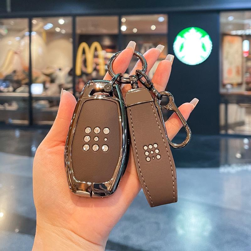 Синий Электрический Чехол для Ключа E5plus для Автомобильного Ключа Dongfeng Seres E5 Plug-in Hybrid DE-i