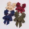 Ribbon Ribbon Bowtie Rhinestone Neck Tie Fashion Bow Tie  For Men and Women