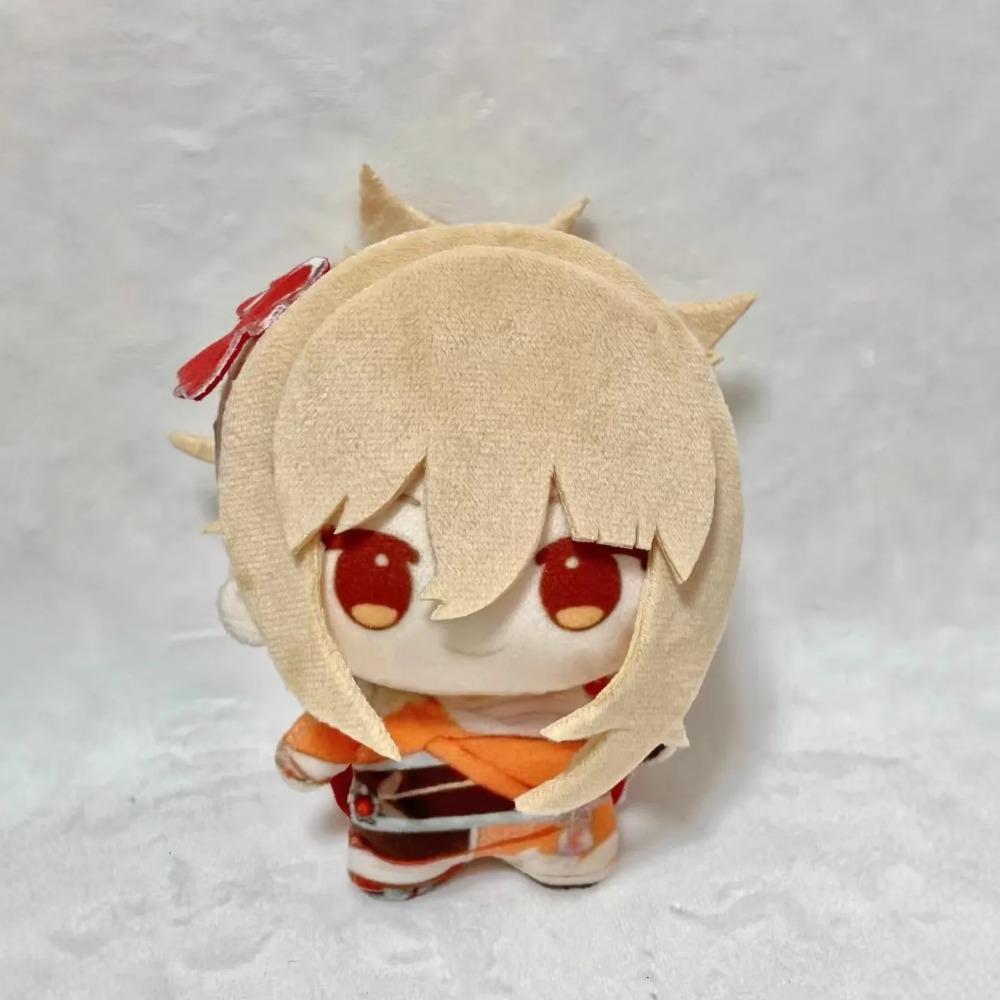 10cm Anime Genshin Impact Anaxagoras Mavuika Qiqi Shenhe Plushie Stuffed Plush Doll Toys Pendants Keychain Birthday Xmas Gift