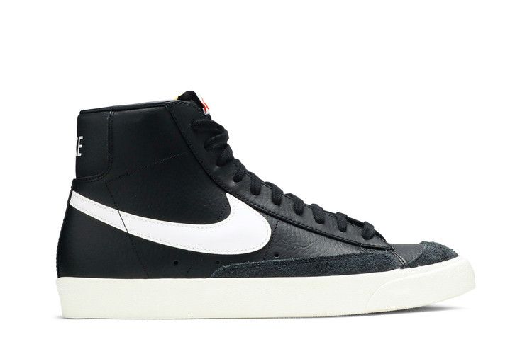 Men's Sneakers Nike Blazer Mid 77 Vintage Black Sail Black/Sail-Sail