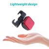 Bicycle Tail Light with Brake Sensor Waterproof USB Rechargeable MTB Road Mountain Bike Seatpost Saddle Mount Night Riding Warning Rear Lamp