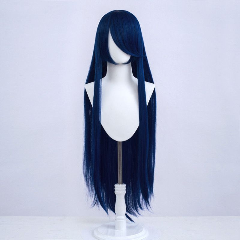 100cm Long Straight Cosplay Wig Anime Compatible Universal Omopinenet Heat Resistant Synthetic Hair Wigs + Wig Cap