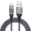 3m USB to Lightning Cable Digital Display 2.4A Nylon Braided Phone Fast Charging Cord