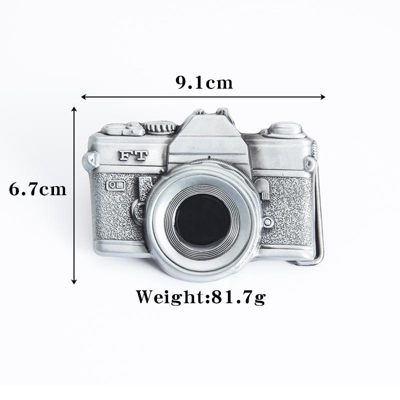 Ремень в стиле арт-стиля, мужской кожаный ремень для камеры, ремень для повседневных брюк в стиле панк