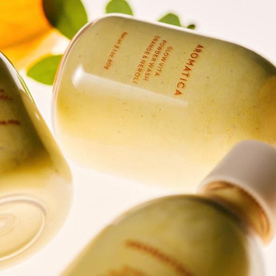 AROMATICA Glow Vita Powder Wash Апельсин и Нероли 60 г