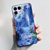 Case For T-Mobile REVVL 8 Pro 5G Lovely Cat Cartoon Soft Black Silicone Shockroof Back Cover For T Phone 3 Pro Cell Phone Cases
