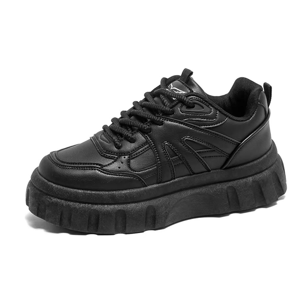 Men Sports Running Shoes Outdoor Walking Soft Casual Sneakers Fashion Designer Leather Sneaker Waterproof Men's Tennis Masculina