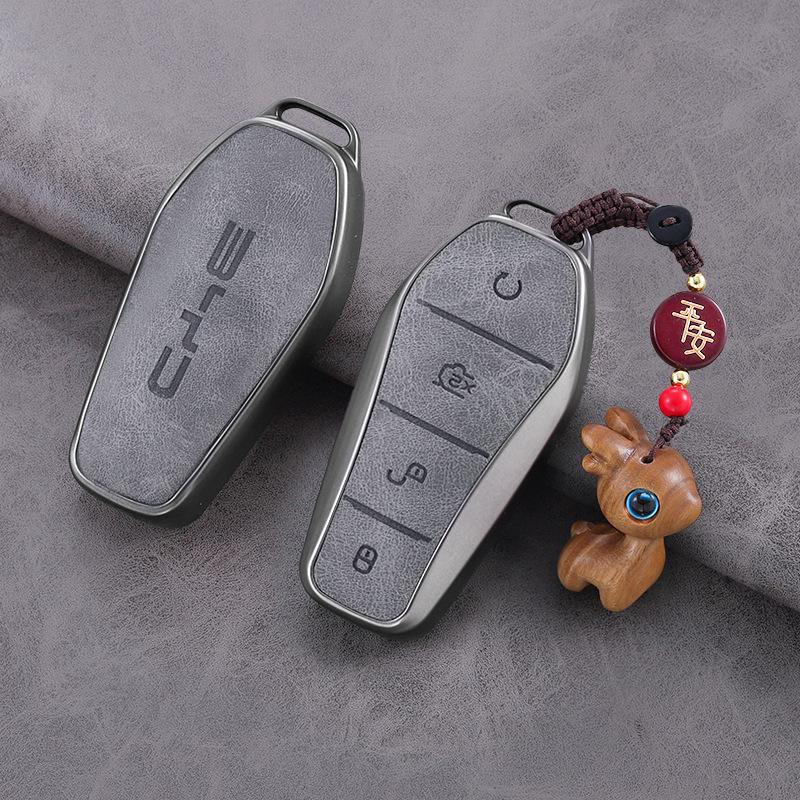 Совместимо с чехлами для ключей BYD Han, Qin Plus DM-i, Song Pro, Dolphin, Yuan, Tang EV, Seal, 06, Seagull, 07, Destroyer.